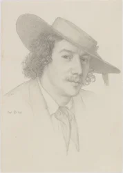 Porträt von Whistler, 1858